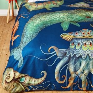Mod cloth creatures full/queen duvet cover